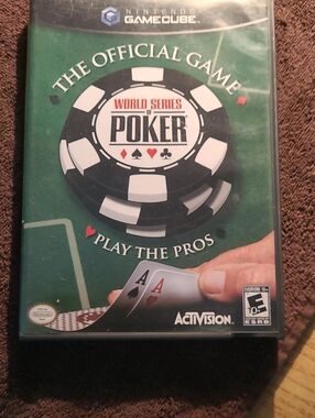 Nintendo GameCube World Series of Poker - Green and Black